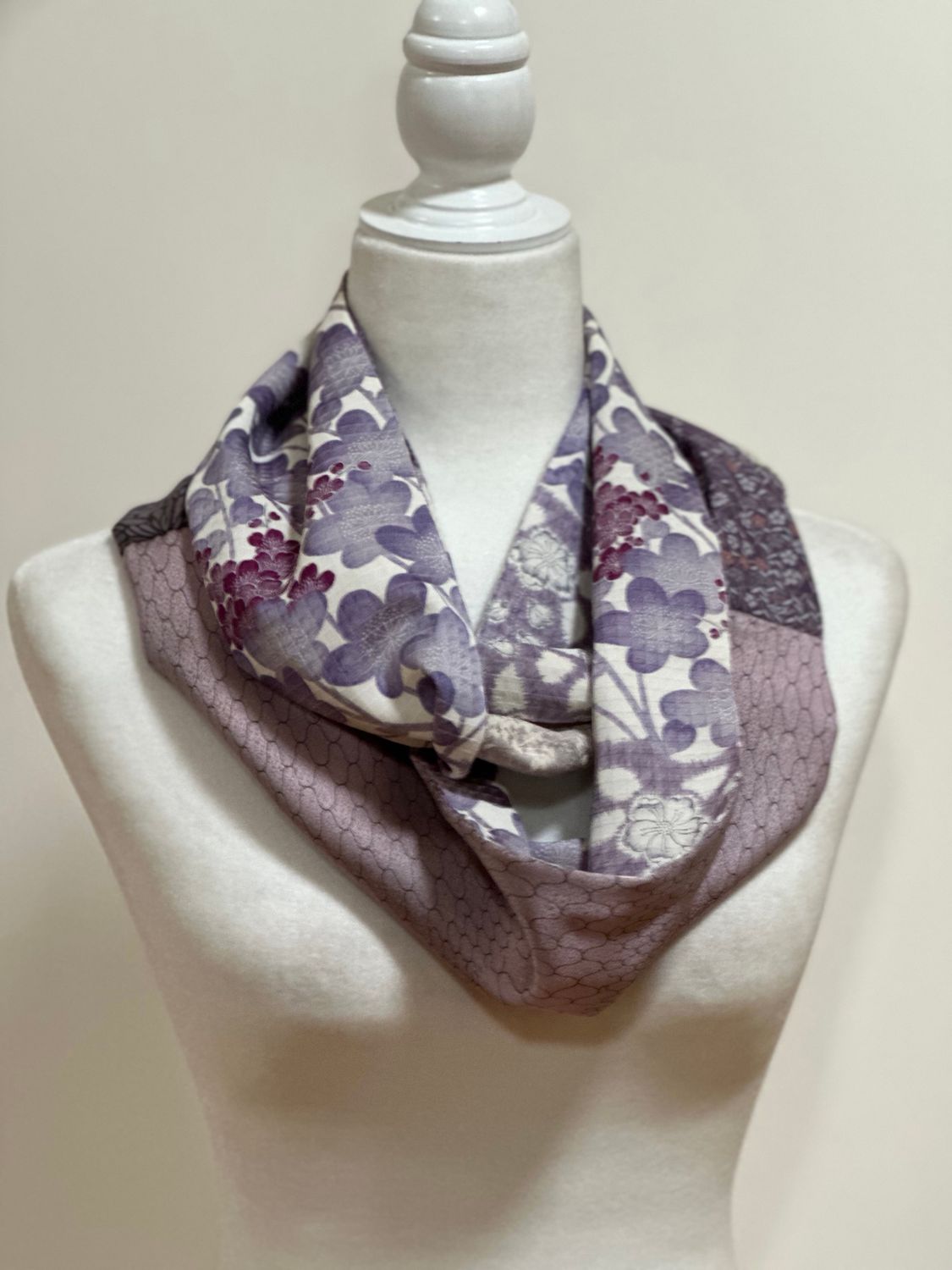 Double infinity scarf 7 x 60 in