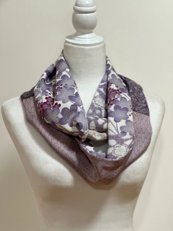Double infinity scarf 7 x 60 in