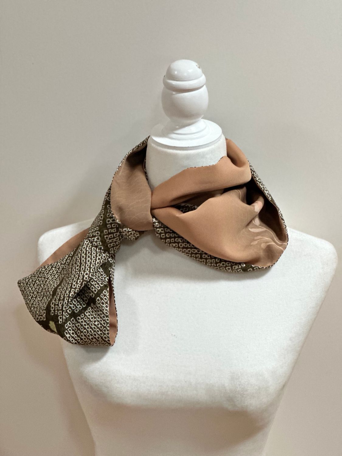 Double infinity scarf  7 x 60 in