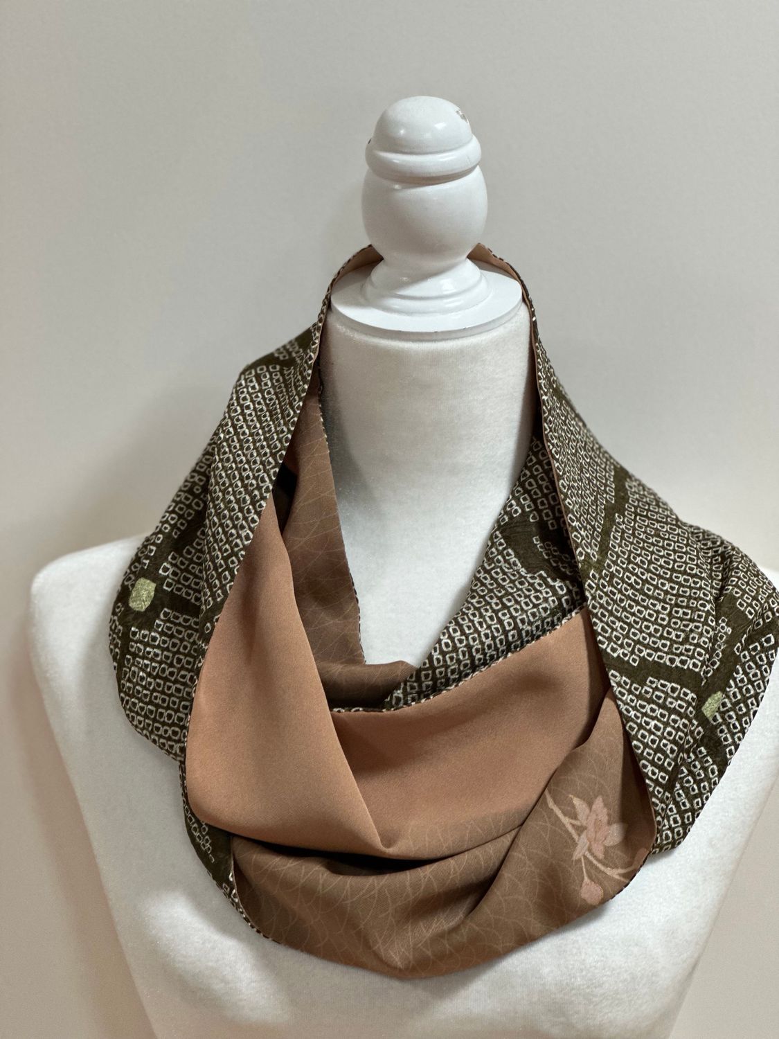 Double infinity scarf  7 x 60 in