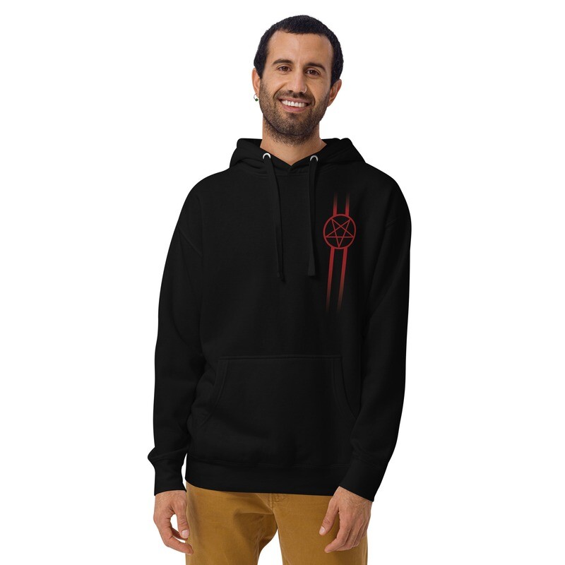 Ride Bikes Hail Satan Unisex Hoodie