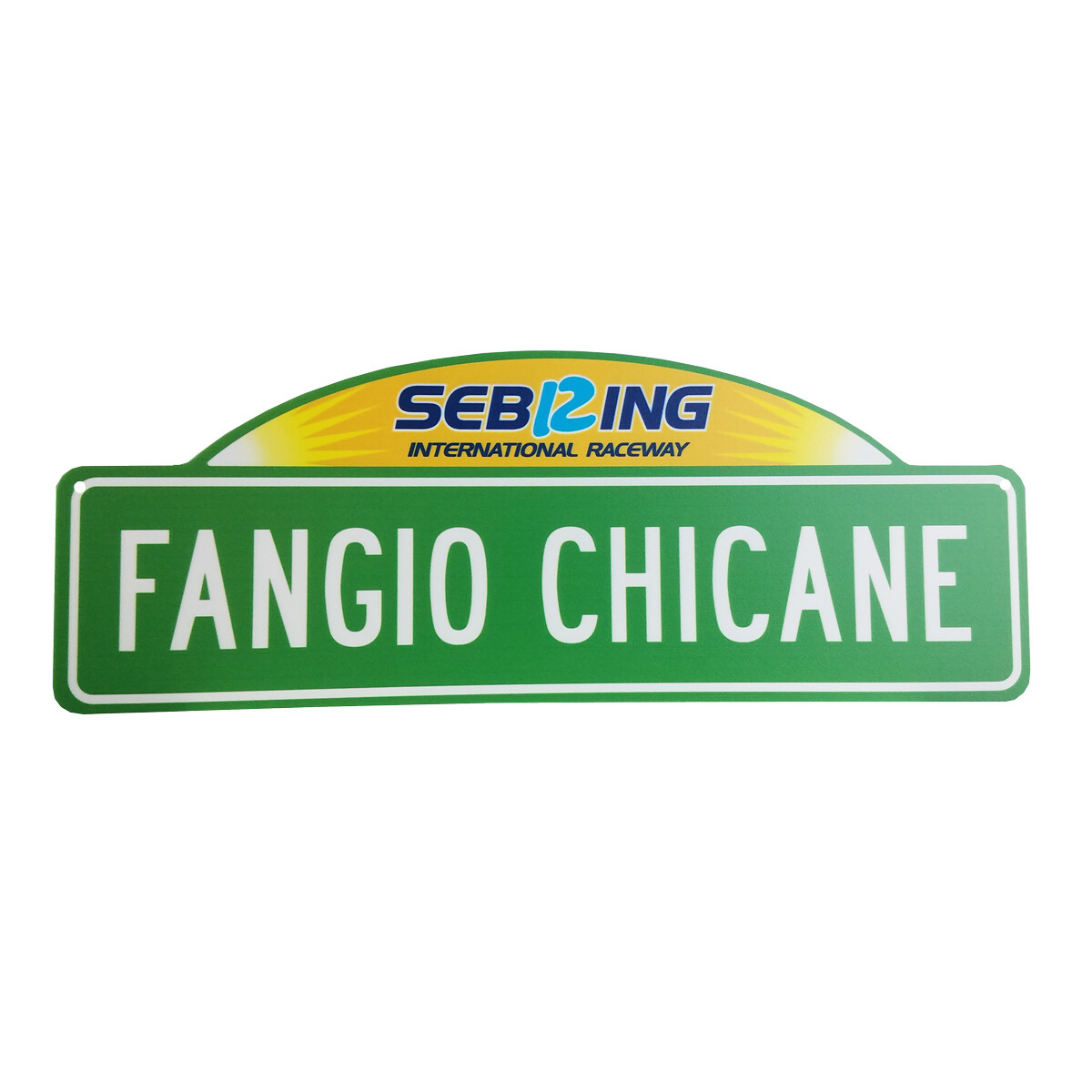 Street Sign w/top - Fangio Chicane