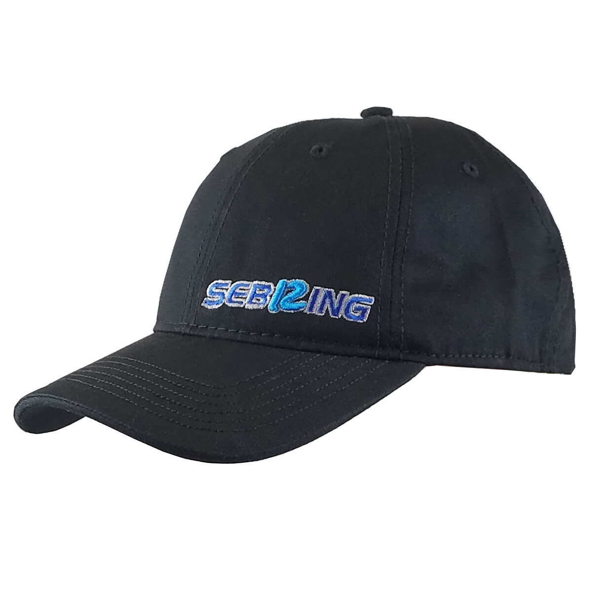 Sebring Left Logo Hat- Black