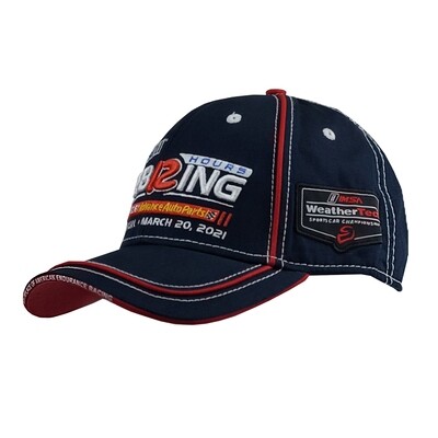 Hat - 69th 12 Hours - Navy/Red