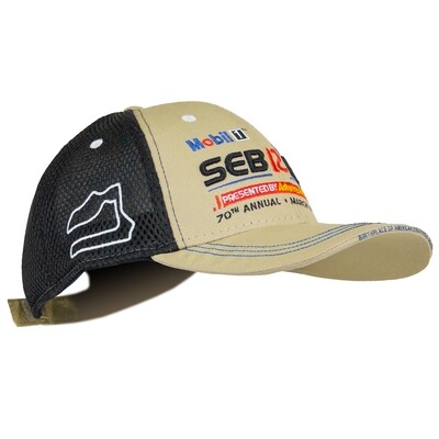 70th Sebring 12 Hours Hat- Khaki/Black