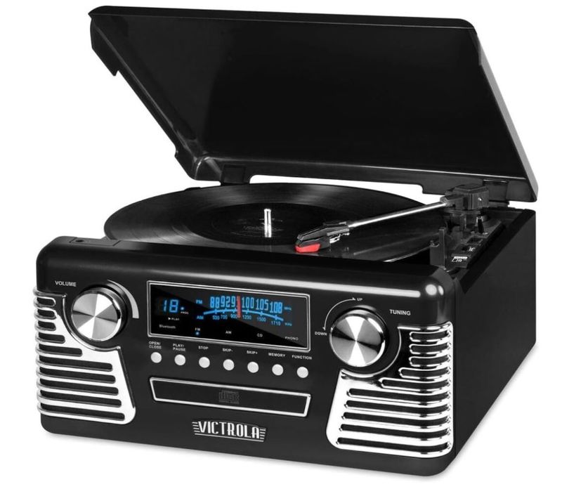 Tocadisco Haley Marca Victrola Negro