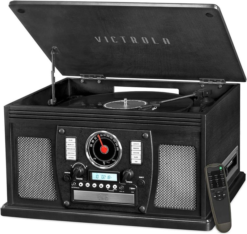 Tocadisco Navigator Marca Victrola Gris
