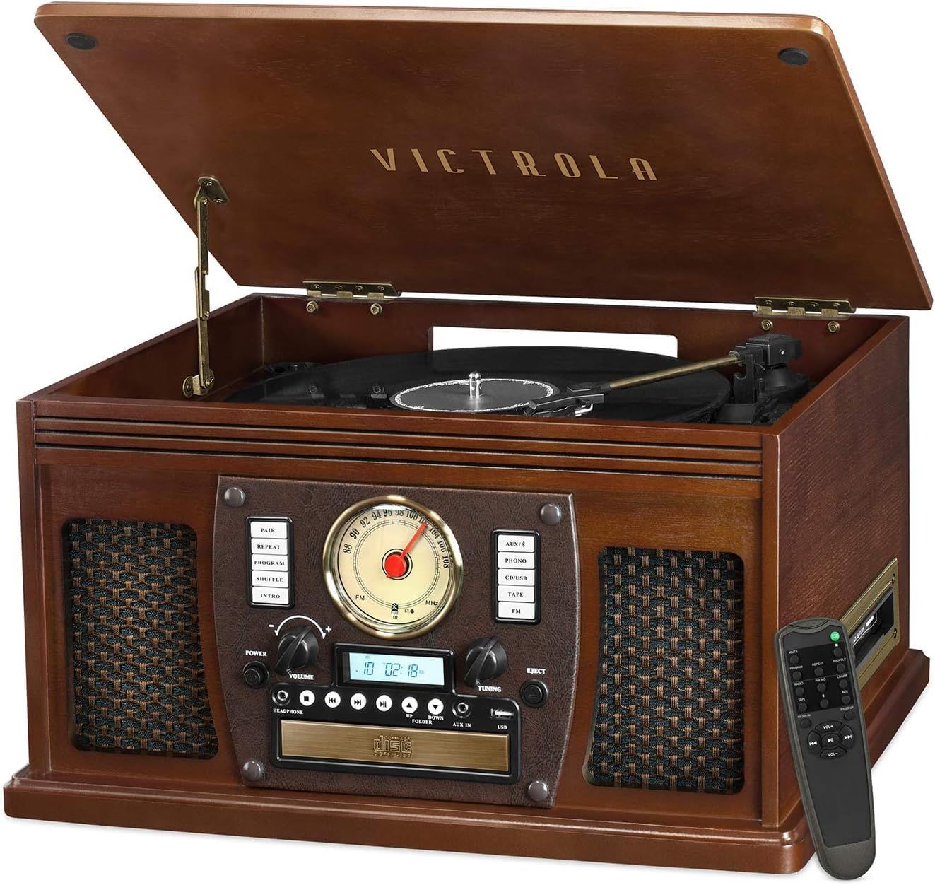 Tocadisco Navigator Marca Victrola Espresso