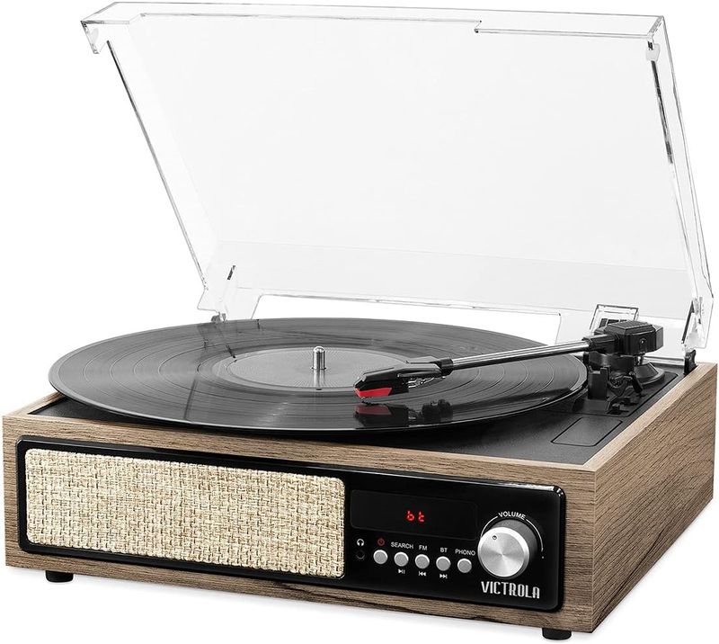 Tocadisco Midland Marca Victrola Beige