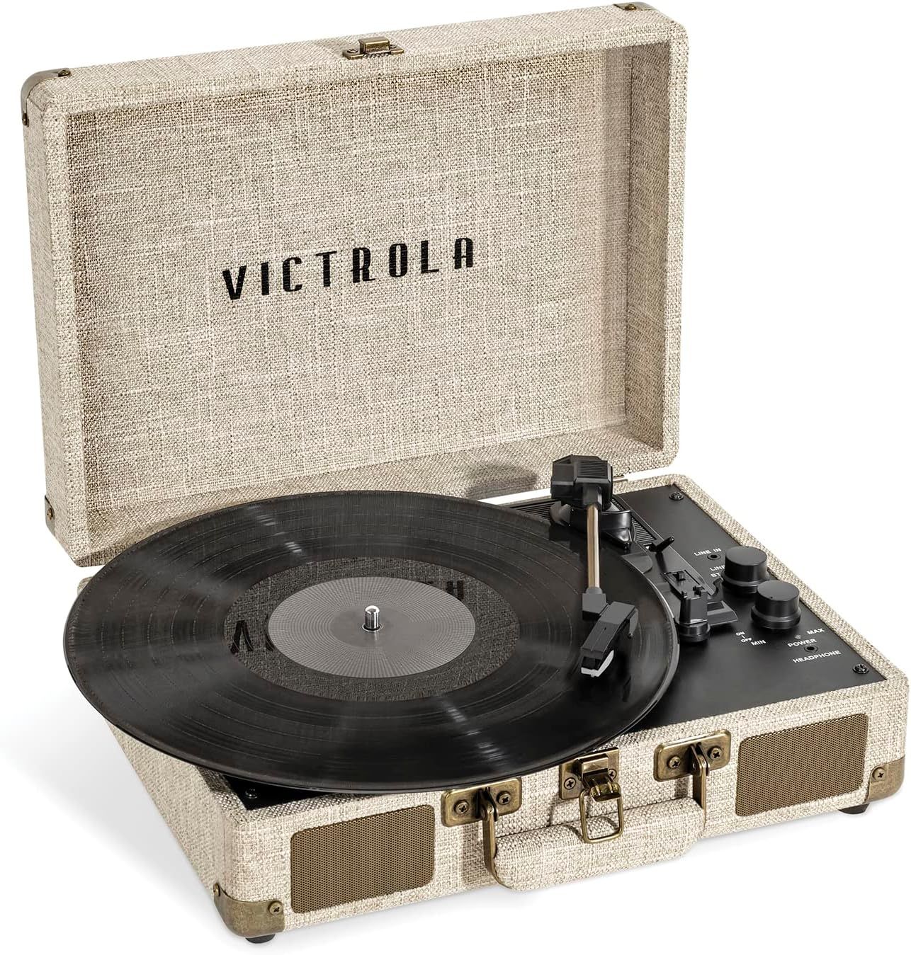 Tocadiscos  Journey+ Signature Marca Victrola Lino Beige