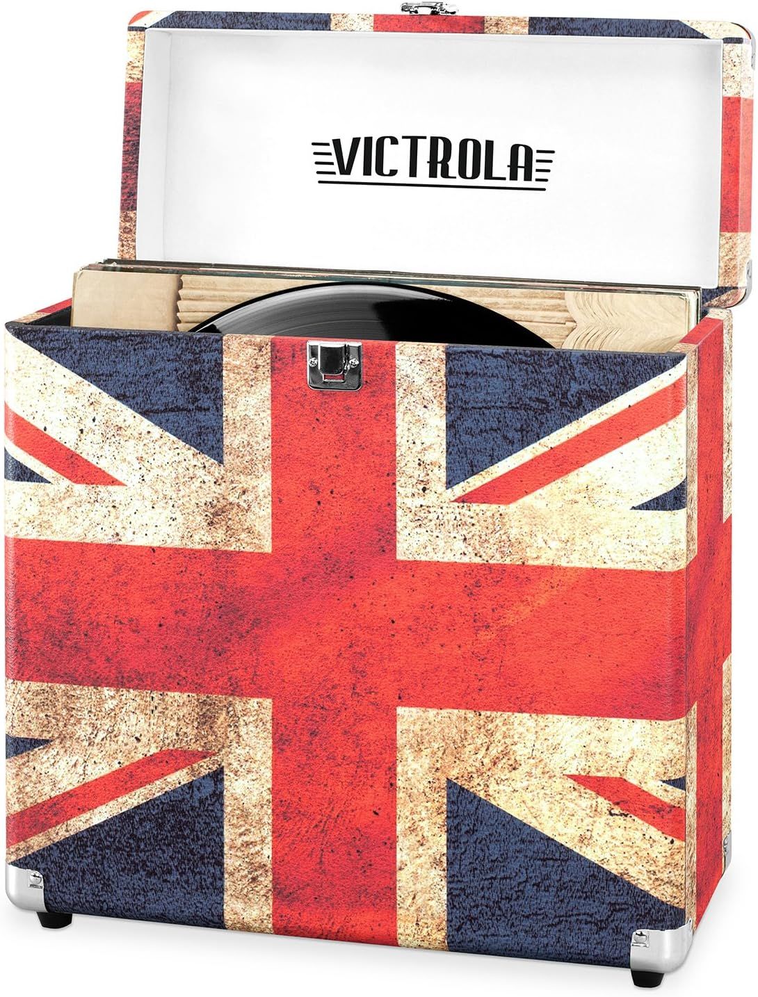 Estuche de almacenamiento para discos de vinilo Victrola - UK