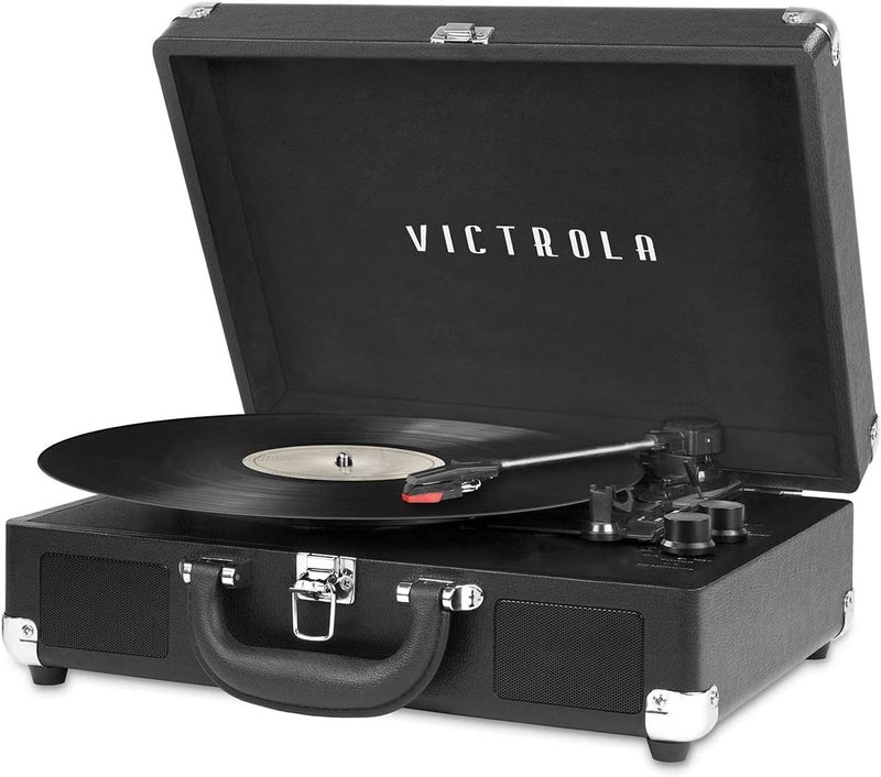 Tocadiscos Journey+ Signature Marca Victrola Negro
