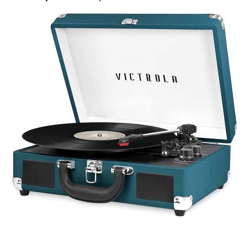 Tocadisco 2 en 1 Marca Victrola Azul