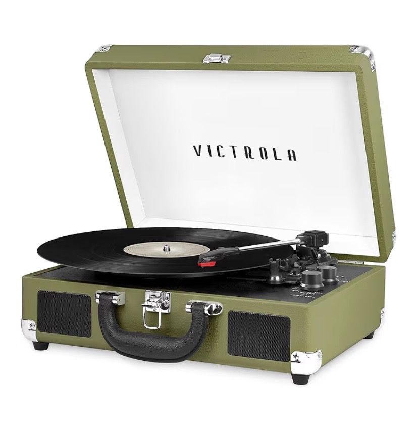 Tocadisco 2 en 1 Marca Victrola Verde