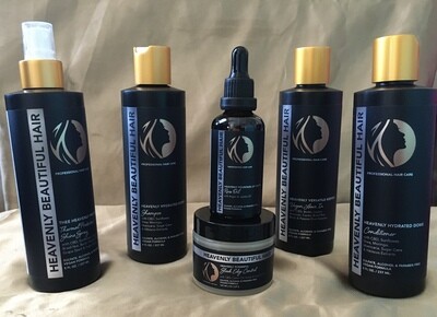 Heavenly Beautiful Hair's Professional Restorative Haircare Products Line