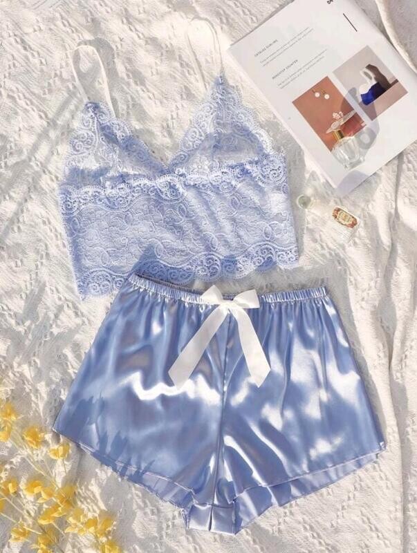 Satin pjs set