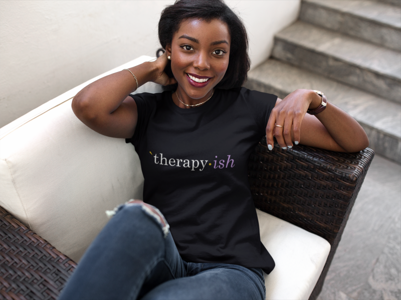 'therapy-ish" Unisex T-Shirt