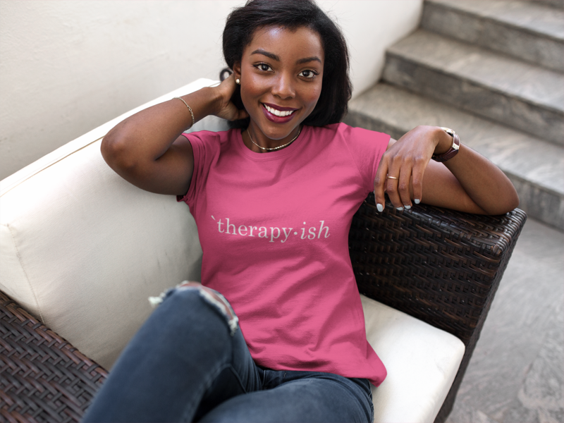 'therapy-ish" Unisex T-Shirt