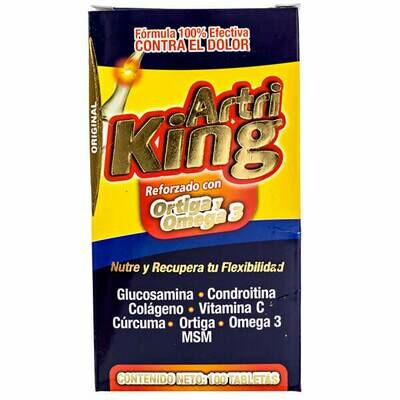 Artri King (Ortiga y Omega 3) 100 Tabletas Artri King (Ortiga y Omega 3) 100 Tabletas