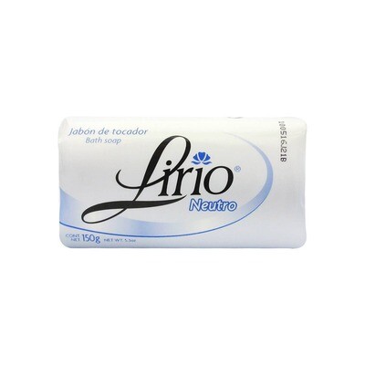Jabon Lirio Netro | Neutral Soap