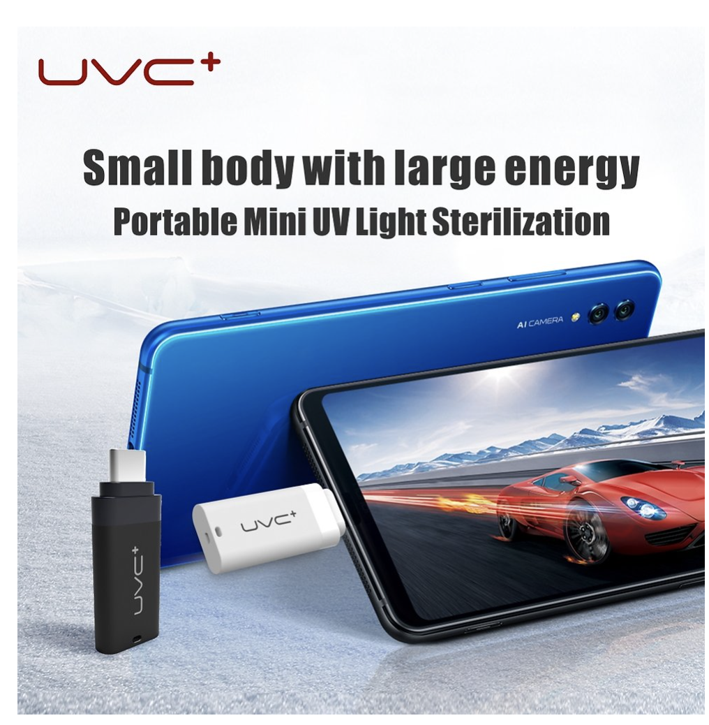USB UVC LED Sterilizer Germicidal Light