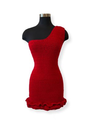 “Sweetheart” Ruffled Mini Dress