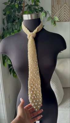 Pearl Beaded Neck Ties