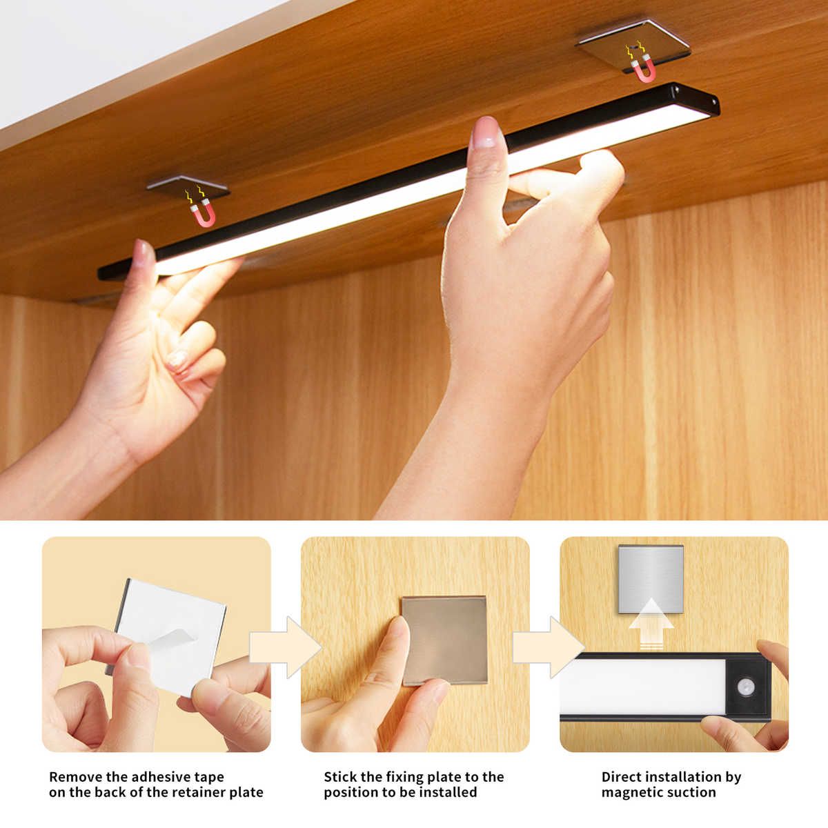 Luz LED con Sensor de Movimiento (Set de 2)