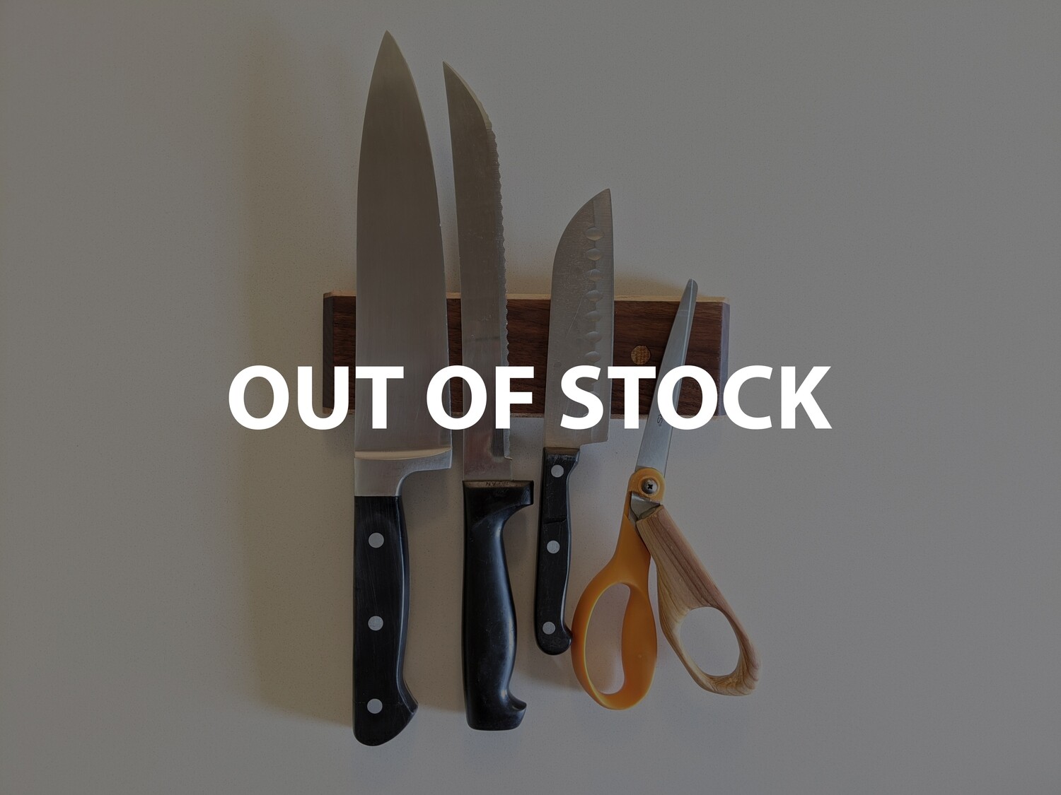 Magnetic Knife Block