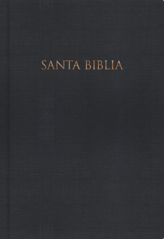 Biblia RVR 1960 Biblia Regalos Y Premios Negro Tapa Dura