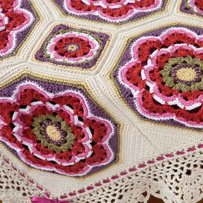 IMOGEN CROCHET BLANKET PAPER PATTERN
