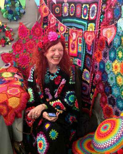 JEWELLED STAR CROCHET BLANKET PAPER PATTERN