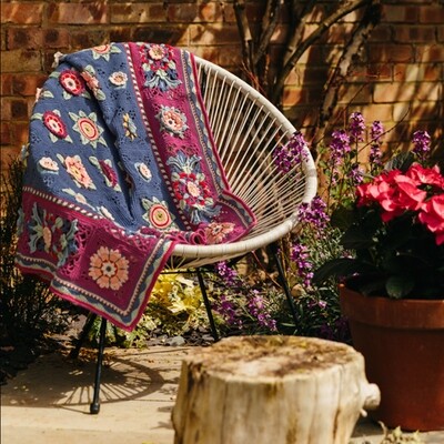 THE FRUIT GARDEN CROCHET BLANKET