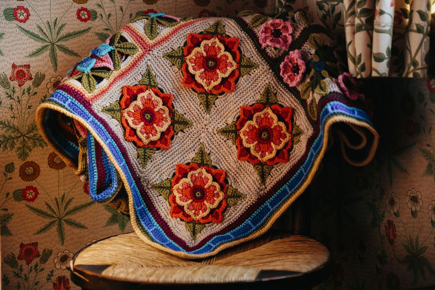 【 】 Golden Summer　花柄　2枚 SPIRIT OF FLORA - Patterns