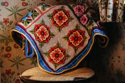 極美品◎グッチ テーラードジャケット フローラ ホースビット 花柄 2B