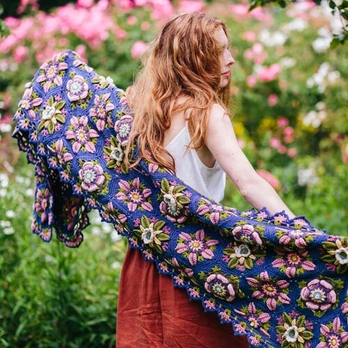 CLIMBING ROSE WRAP