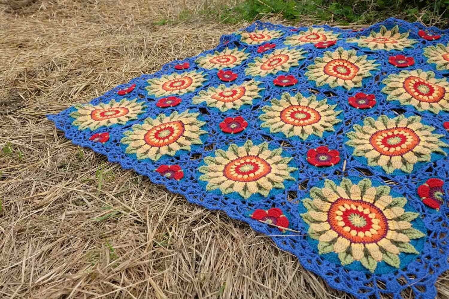 FIELDS OF GOLD BLANKET PAPER PATTERN