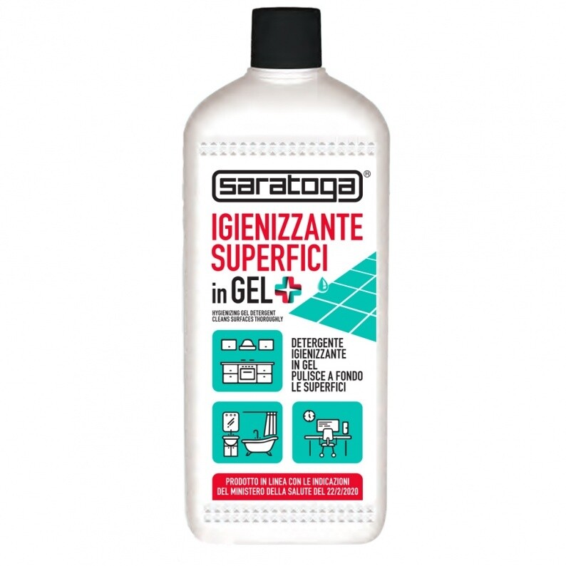 Igienizzante disinfettante gel per pulizia superfici 1 Lt