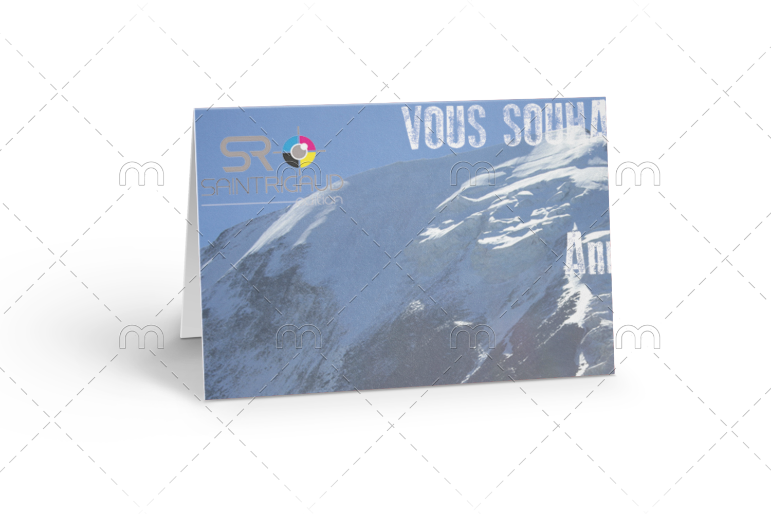 Carte de Voeux 10x21 / 20x21 cm