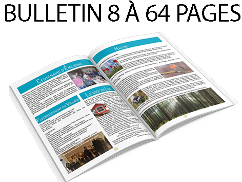 Bulletin de 8 à 64 pages