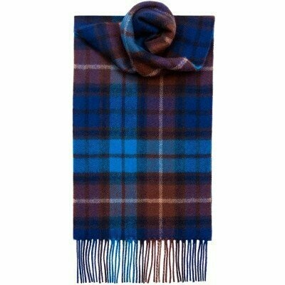 Buchanan Blue Lambswool Scarf