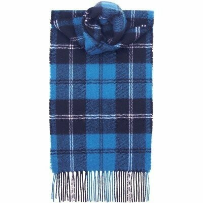 Ancient Ramsay Blue Lambswool Scarf