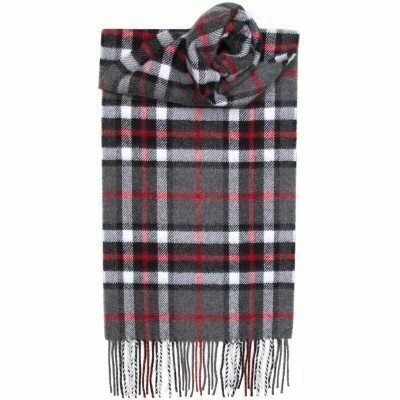Thompson Grey Lambswool Scarf