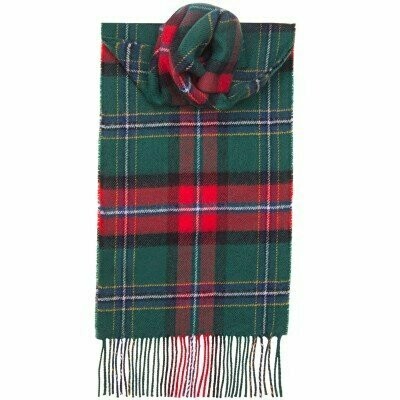 National tartan Lambswool Scarf
