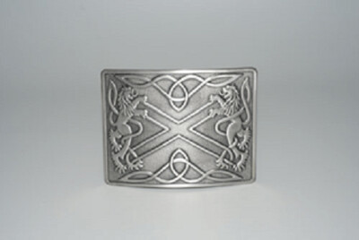 Highland Saltire Kilt Buckle