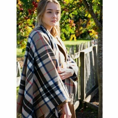 Emerson Thomson Camel Lambswool Serape