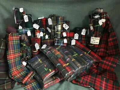 Tartan Remnant Craft Bags Tartan Remnant Craft Bags