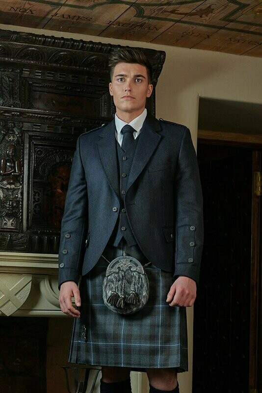 Midnight Clunie Jacket and Waistcoat