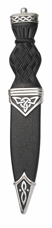 Plain Top Celtic Sgian Dubh