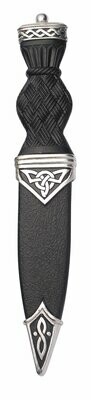 Plain Top Celtic Sgian Dubh